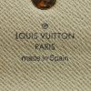 Billetera Louis Vuitton en lona a cuadros azul celeste y cuero - Detail D3 thumbnail
