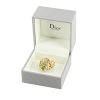 Anello Dior Gourmande modello grande in oro giallo,  diamanti e zaffiri e quarzo verde - Detail D2 thumbnail