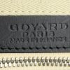 Goyard Boeing 55 Travel bag in black monogram canvas and black leather - Detail D3 thumbnail