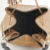 Gucci Bamboo handbag in brown ostrich leather - Detail D3 thumbnail