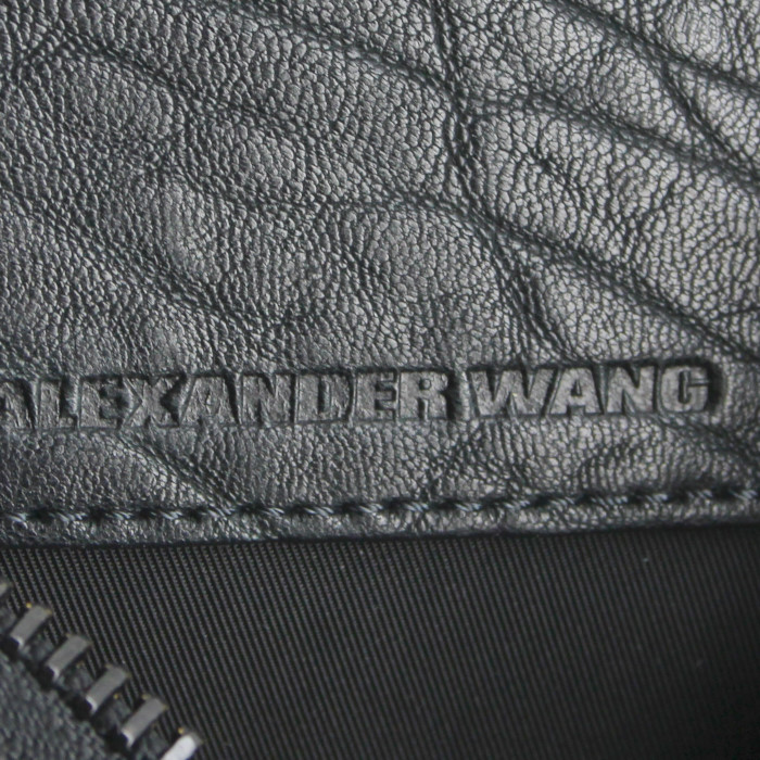 Borsa in pelle nera - Detail D4