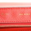 Bolso de mano Celine Trapeze modelo mediano en cuero rojo y ante rojo - Detail D4 thumbnail