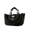 Dior Plissé handbag in black leather - 00pp thumbnail