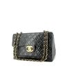 Handbag in black quilted leather - 00pp thumbnail