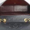 Bolso de mano en cuero acolchado negro - Detail D2 thumbnail