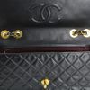 Bolso de mano en cuero acolchado negro - Detail D4 thumbnail