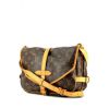 Louis Vuitton medium model handbag in brown monogram canvas and natural leather - 00pp thumbnail