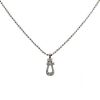 Fred Force 10 small model necklace in white gold and diamonds - 00pp thumbnail