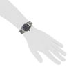 Reloj Rolex Oyster Perpetual Air King de acero Ref :  14000 Circa  1997 - Detail D1 thumbnail