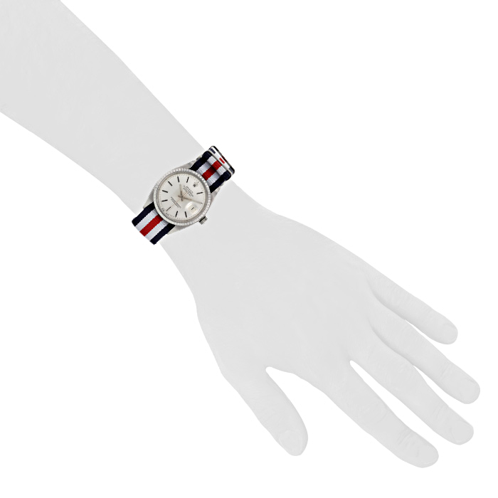 Reloj Rolex Datejust de acero Ref :  1603 Circa  1968 - Detail D1