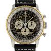 Breitling Navitimer Cosmonaute watch in stainless steel and gold plated Ref:  81600 Circa  1986 - 00pp thumbnail