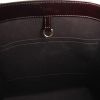 Shopping bag in pelle verniciata monogram plum - Detail D4 thumbnail