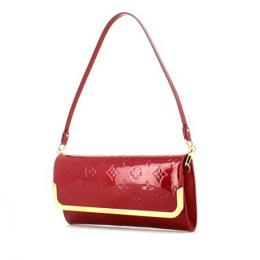 Louis Vuitton handbag/clutch in red monogram patent leather