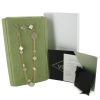 Van Cleef & Arpels Magic Alhambra large model long necklace in yellow gold and mother of pearl - Detail D2 thumbnail