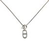 Collar Hermes Chaine d'Ancre modelo pequeño en plata - 00pp thumbnail