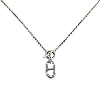 Collar Hermes Chaine d'Ancre modelo pequeño en plata
