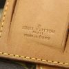 Maleta Louis Vuitton en lona Monogram marrón y cuero natural - Detail D5 thumbnail