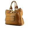 Chloé large model handbag in brown leather - 00pp thumbnail