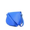 Cartier Must De Cartier - Bag shoulder bag in blue leather - 00pp thumbnail