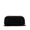 Chanel handbag in black canvas and leather - 360 thumbnail