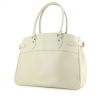 Louis Vuitton shopping bag in white epi leather - 00pp thumbnail