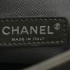 Chanel shopping bag in grey patent quilted leather - Detail D3 thumbnail