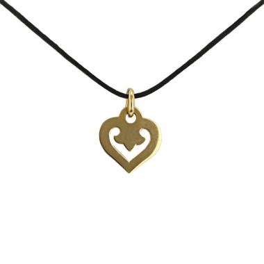 Colgante O.J. Perrin Légende modelo mediano en oro amarillo