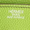 Hermes Birkin 35 cm handbag in green togo leather - Detail D3 thumbnail