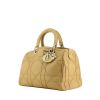 Dior handbag in beige leather cannage - 00pp thumbnail