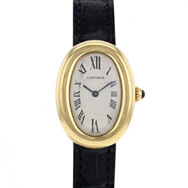Cartier Baignoire watch in yellow gold Circa 1990