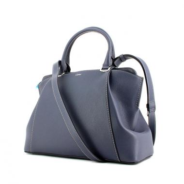 Borsa C De Cartier in pelle blu cadetto