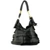 Yves Saint Laurent Saint-Tropez handbag in black leather - 00pp thumbnail