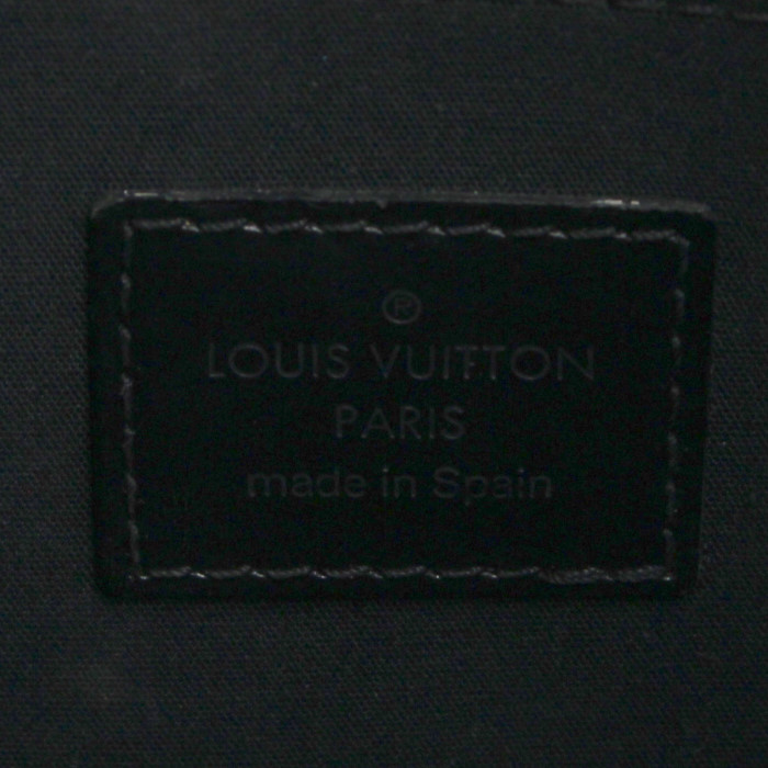 Louis Vuitton handbag in black epi leather - Detail D3