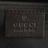Bolso de mano Gucci en lona Monogram revestida beige y cuero marrón - Detail D3 thumbnail