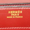 Hermes Sac à dépêches briefcase in burgundy box leather - Detail D3 thumbnail