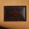Bolso de mano Louis Vuitton en lona a cuadros ébano y cuero marrón - Detail D3 thumbnail