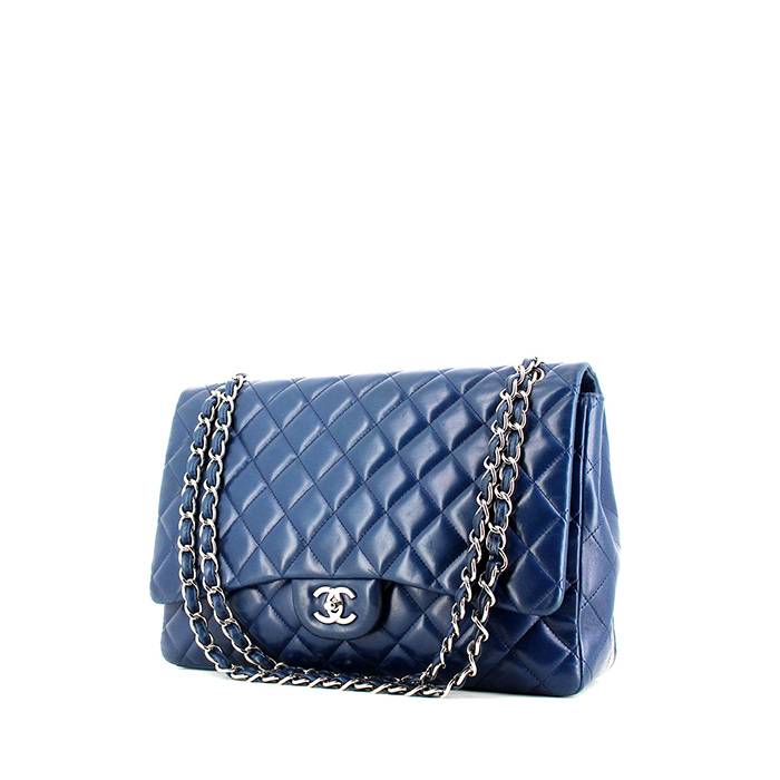 Chanel Jumbo Classic Single Flap Evening Star Patent Quilted Leather  Glitter Sparkle Timeless Cc Logo Gold Hardware Ghw Shoulder…