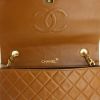 Borsa a tracolla Chanel Mademoiselle in pelle trapuntata gold - Detail D3 thumbnail
