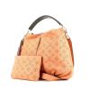 Borsa Louis Vuitton in pelle Mahina rosa con motivo a fori - 00pp thumbnail