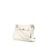 Hermes Jypsiere 28 cm messenger bag in white Swift leather - 00pp thumbnail
