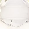 Hermes Jypsiere 28 cm messenger bag in white Swift leather - Detail D2 thumbnail