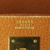 Bolso de mano Hermes Kelly 32 cm en cuero de Pecarí color oro - Detail D3 thumbnail