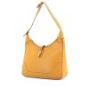 Hermes Trim handbag in gold togo leather - 00pp thumbnail