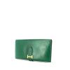 Hermes Béarn wallet in green box leather - 00pp thumbnail
