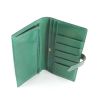 Hermes Béarn wallet in green box leather - Detail D1 thumbnail