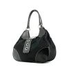 Prada handbag in canvas and black leather - 00pp thumbnail