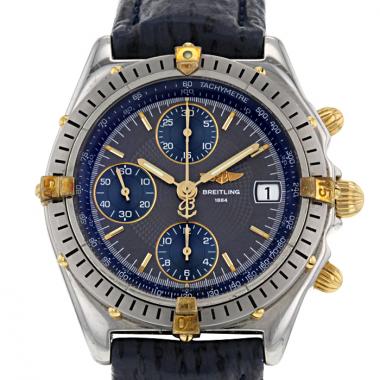 Orologio Breitling in acciaio e oro placcato Circa  1990
