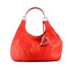 Dior 61 handbag in red leather - 360 thumbnail