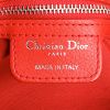 Dior 61 handbag in red leather - Detail D3 thumbnail
