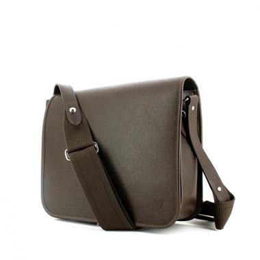 Sac bandoulière Louis Vuitton en cuir marron